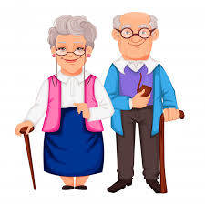 Dzień Dziadków. Dziadek I Babcia | Premium Wektor